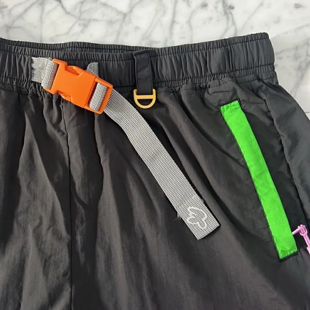 Salem Seven Mens 90’s Y2K Colorblock Shorts Sz M